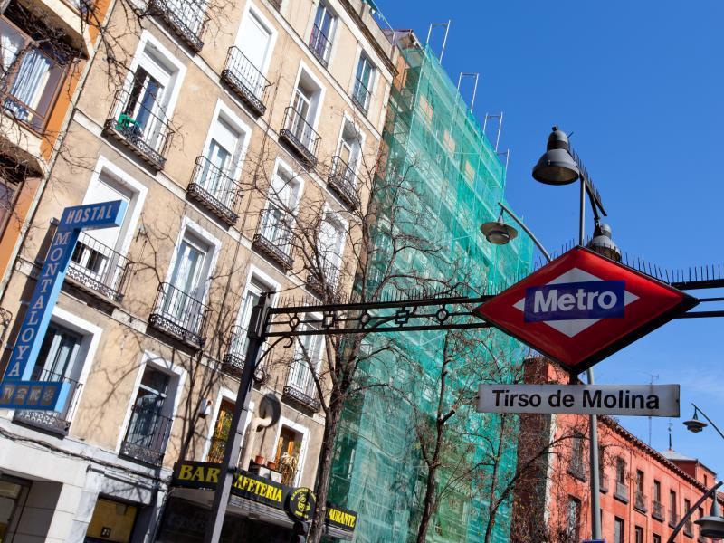 Hostal Montaloya Madrid Eksteriør billede