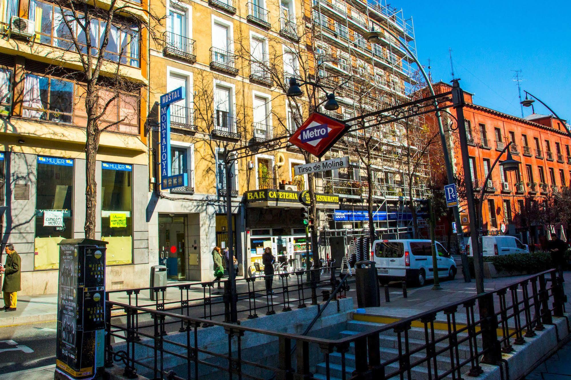 Hostal Montaloya Madrid Eksteriør billede